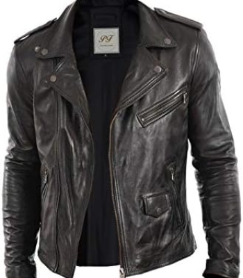 Luxury Lambskin Leather Jacket Men’s