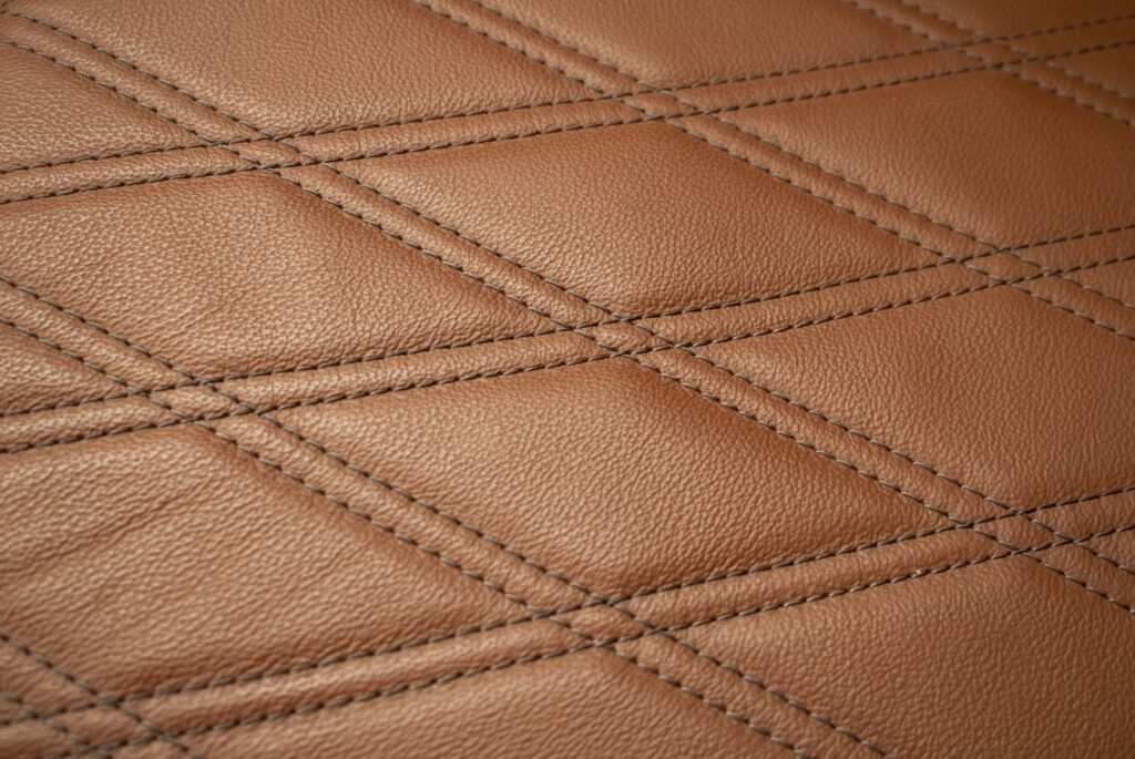 Brown Faux Leather 